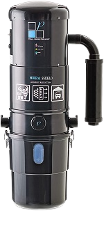 Prolux CV12000 Black Central Vacuum with Powerful 2-Stage Motor and HEPA Filtration